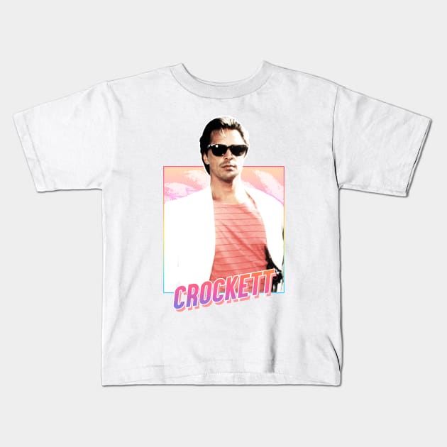 Crockett - 80s Kids T-Shirt by PiedPiper